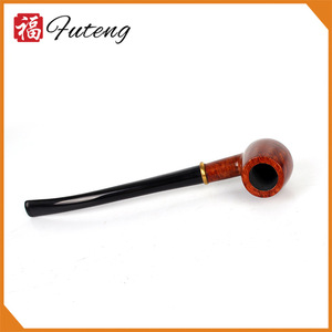 Futeng नई डिजाइन जंगली गुलाब लकड़ी धूम्रपान पाइप बेहतर थोक कस्टम लंबे समय से स्टेम तम्बाकू धूम्रपान पाइप