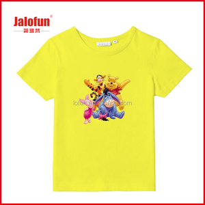 China al por mayor sólido lindo niños de dibujos animados camiseta - Product Image 1