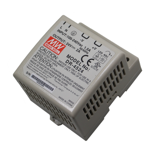3 años de garantía <span class=keywords><strong>DR</strong></span>-4524 Meanwell 45 W 2A DIN serie 230VAC a 24VDC fuente de alimentación - Product Image 1