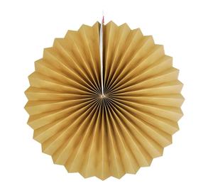 2019 gold leaf decoration paper craft fan <span class=keywords><strong>Happy</strong></span> New Year decoration - Product Image 3