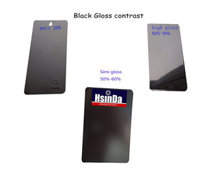 Trang trí Rắn Polyester tgic Phẳng Màu Đen Matt sơn tĩnh điện cho đồ gỗ ngoài trời - Product Image 3