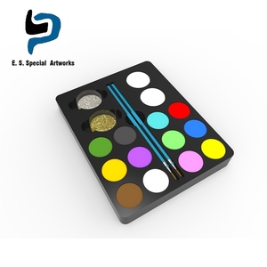 12 color multifunción a base de la Copa <span class=keywords><strong>del</strong></span> <span class=keywords><strong>Mundo</strong></span> a prueba de agua de dibujo de la cara y el cuerpo de pintura - Product Image 2