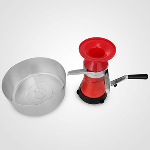 VEVOR-Séparateur de crème de lait centrifuge en Chine 80L/H modèle manuel en métal/plastique - Product Image 3
