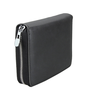 Genuine Leather Women Men <strong>RFID</strong> Wallet High Capacity for Unisex ID Credit Card Holder Organ Zipper <strong>Purse</strong> - Product Image 5