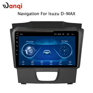 מפעל מכירת רכב נגן DVD עבור איסוזו D-MAX DMAX 2015-2018 אנדרואיד 11 HD 9 אינץ GPS ניווט מולטימדיה נגן