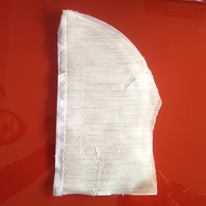100% poliéster traje de pecho ling lona entretela <span class=keywords><strong>tela</strong></span> no tejida Guata de pecho de entretela traje interlining - Product Image 4