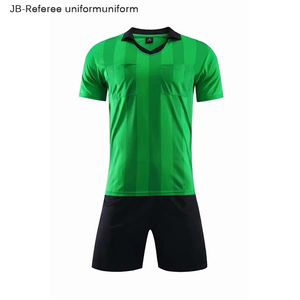 Custom polyester men football shirts sublimated soccer referee jersey - Product Image 2