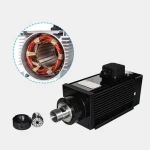 Luftgekühlter elektrischer CNC-Spindel motor mit niedriger Drehzahl und 3kW und 2800 U/min