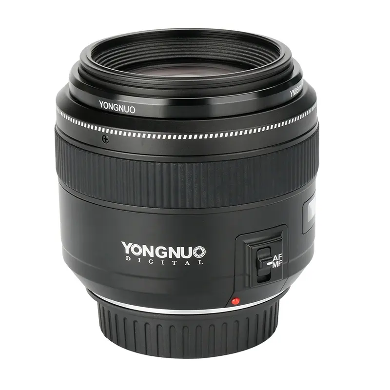 YONGNUO YN85mm F1.8 Camera Lens for Canon EF Mount EOS 85mm AF/MF Standard Medium Telephoto Lenses Fixed Focal Camera Lens