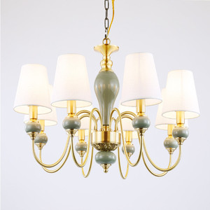 JYLIGHTING – <span class=keywords><strong>lustre</strong></span> en céramique <span class=keywords><strong>et</strong></span> <span class=keywords><strong>cuivre</strong></span>, prix de gros - Product Image 2