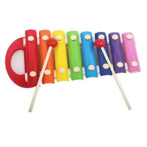 Игрушки для дошкольников, музыкальный инструмент, Деревянный Мини-ксилофон