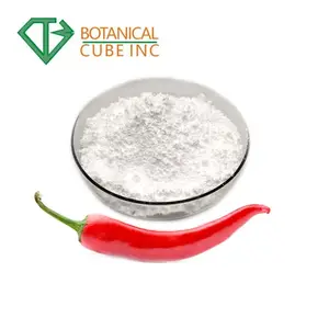 Polvere cosmetica pura della capsaicina dell'estratto 80% del peperoncino rosso delle materie prime