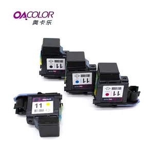 OACOLOR رأس الطباعة ل HP رأس الطباعة المعاد 11