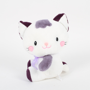 2018 En Gros chat jouet avec squeak pas cher promotionnel mignon <span class=keywords><strong>vert</strong></span> en peluche <span class=keywords><strong>mini</strong></span> doux chat en peluche jouet - Product Image 1