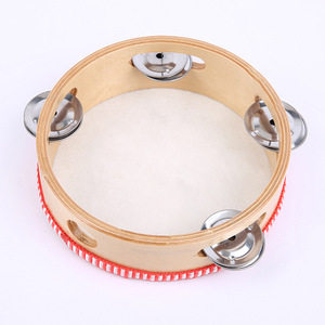 <span class=keywords><strong>Tamburello</strong></span> per Bambini <span class=keywords><strong>Strumento</strong></span> <span class=keywords><strong>Musicale</strong></span> a Percussione Vendita all'Ingrosso - Product Image 4
