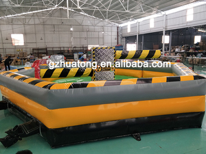 Máquina inflable del <span class=keywords><strong>curso</strong></span> del juego del limpiador del barrendero de la actividad al aire libre del grupo para la venta - Product Image 3
