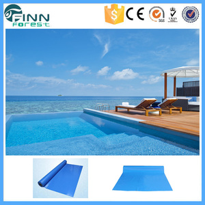 Fácil instalación impermeable 1.5 mm 2.0 mm vinilo azul mosaico piscina forro <span class=keywords><strong>de</strong></span> pvc - Product Image 3