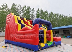 Prezzo competitivo di Alta Qualità Gonfiabile Daredevil Isola Scivolo Combo <span class=keywords><strong>Castello</strong></span> di Salto Con Scivolo - Product Image 4