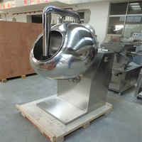 Petite machine d'enrobage de sucre de casserole de revêtement de film de sucre pour le chocolat/dragée/arachide