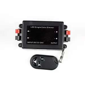 DC12-24V 8A 3 Keys Remote Control Wireless Single Color RF Controller LED Dimmer For LED Strip Light