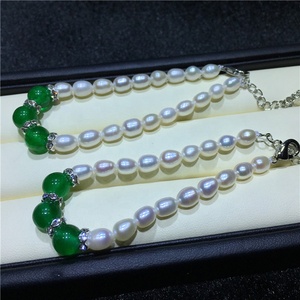 A buon mercato Genuino Teardrop Dei Monili Della Perla D'acqua Dolce Piccolo Borda il Braccialetto - Product Image 6