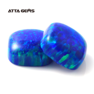 Laboratoire Créé Hamsa Coupe <span class=keywords><strong>L</strong></span>-1 Foncé Lpais Bleu Opale <span class=keywords><strong>L</strong></span>âche Opale Synthétique - Product Image 3
