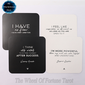 Cartes de tarot personnalisées avec bord holographique ou bord doré - Product Image 6