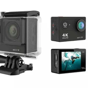 Original H9 + Ultra HD action kamera 4 Karat WiFi sport Camcorder 4 karat/25fps 170 grad Winkel 2 zoll LCD 30 meter wasserdicht