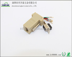 <span class=keywords><strong>d</strong></span> <span class=keywords><strong>sub</strong></span> rs232 <span class=keywords><strong>RJ11</strong></span> kết nối mui xe cho máy tính - Product Image 2