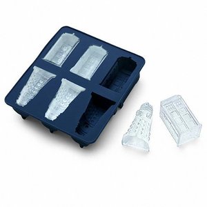 Moule en silicone Doctor Who (Tardis, Daleks) pour glaçons, chocolats, gelées et savons - Product Image 1