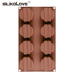 2025 Molde Do Bolo Redondo Flexível Silicone Cookie Molde De Chocolate De Doces DIY Bakeware Louça De Cozinha Ferramenta De Bolo