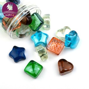 Cailloux de <span class=keywords><strong>verre</strong></span> de mer d'artisanat <span class=keywords><strong>en</strong></span> <span class=keywords><strong>verre</strong></span> pour la décoration - Product Image 1