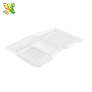 De fresa cereza frutas embalaje de almeja de frutas secas de embalaje de caja de plástico con tapas para frutas y verduras - Product Image 3