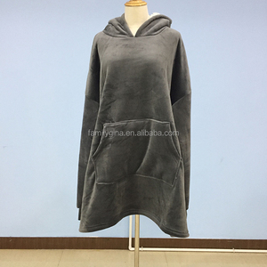 Envío gratuito regalo de invierno cálido polar grueso sudadera y la manta - Product Image 2