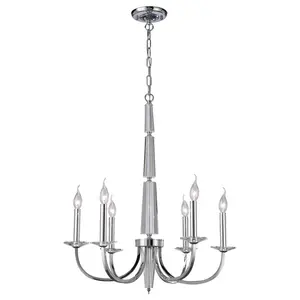 Promotionnel cuisine lustre lumières chrome moderne lampe suspendue en cristal k9 salon décor luminaire suspendu d'intérieur