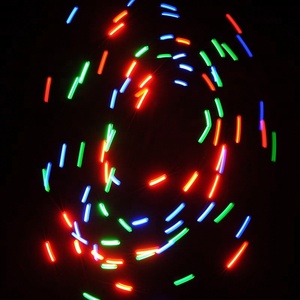 À travers le trou 5mm/8mm/10mm 3 couleur Stroboscopique Flash LED en clair diffuse objectif pour rave Orbites et Gants - Product Image 3