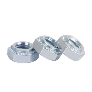 PEM cierre chapados en zinc hexagonal de acero de carbono de la tuerca remachadora M8 - Product Image 1