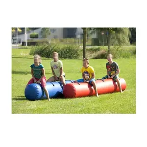 Outdoor Team Building Inflatable Bouncy Tube /Inflatable Racing Tubes /Inflatable Jumping Tube Games