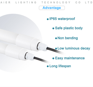 <span class=keywords><strong>Aquarium</strong></span> D'ODM D'OEM Ip65 Ip66 Ip67 Ip68 1.2 M Plastique T5 <span class=keywords><strong>T8</strong></span> Imperméable <span class=keywords><strong>LED</strong></span> <span class=keywords><strong>Tube</strong></span> Lumière - Product Image 3