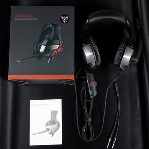 Nuevo <span class=keywords><strong>ONIKUMA</strong></span> Auriculares Gaming Stereo K5 <span class=keywords><strong>pro</strong></span> Auriculares de Diadema con microfono con 3.5 mm Jack Luz LED para PC azul - Product Image 5