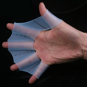 Palmes de <span class=keywords><strong>natation</strong></span> en silicone pour entraînement et plongée, palmes de main en silicone, <span class=keywords><strong>gants</strong></span> de <span class=keywords><strong>natation</strong></span> à palettes - Product Image 5