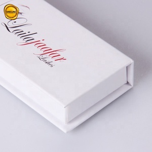 Sol naturaleza blanco precioso oro brillo logotipo personalizado de caja de clavos - Product Image 4