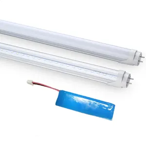 Emergency T8 led tube light 1.2m Led tubes 18w with internal battery