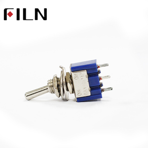 Interruttore <span class=keywords><strong>a</strong></span> Levetta Mini Interruttori <span class=keywords><strong>a</strong></span> 2 Posizioni 3 Posizioni Interruttore <span class=keywords><strong>a</strong></span> Ritenuta MTS-102/103/202/203 ON-ON SPDT ON-OFF-ON - Product Image 2