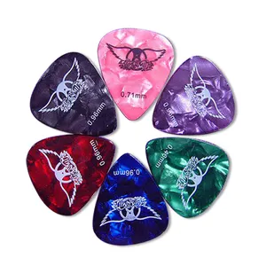 Cheerhas Hot Bán Chất Lượng Cao Tùy Chỉnh Derlin Lụa In Ấn Guitar Picks/Miếng Gảy Đàn