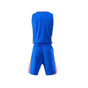 Formación tela transpirable chicos la práctica <span class=keywords><strong>de</strong></span> <span class=keywords><strong>baloncesto</strong></span> camisetas corta - Product Image 4