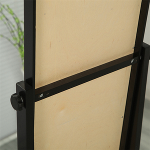 <span class=keywords><strong>Miroir</strong></span> <span class=keywords><strong>sur</strong></span> <span class=keywords><strong>pied</strong></span> avec cadre en MDF pour <span class=keywords><strong>chambre</strong></span> à coucher avec roues - Product Image 5
