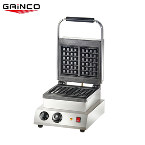 <span class=keywords><strong>Gaufrier</strong></span> <span class=keywords><strong>professionnel</strong></span> industriel en acier inoxydable à 6 plaques - Product Image 3