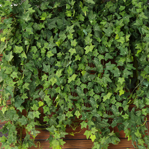 Ghirlanda di Edera Artificiale da 190 cm per Decorazione Murale, Foglie Verdi Finte per Ghirlande Nuziali - Product Image 6