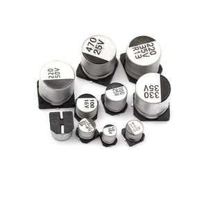 Condensadores electróticos de aluminio SMD, montaje en superficie de 4x5,4mm, 50V, 0,1 UF, componentes electrónicos, superventas - Product Image 6